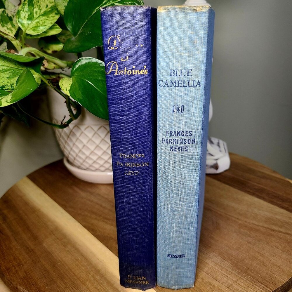 Set of 2 Frances Parkinson Keyes Hard Cover Books, Blue Camellia & Dinner at Ant
